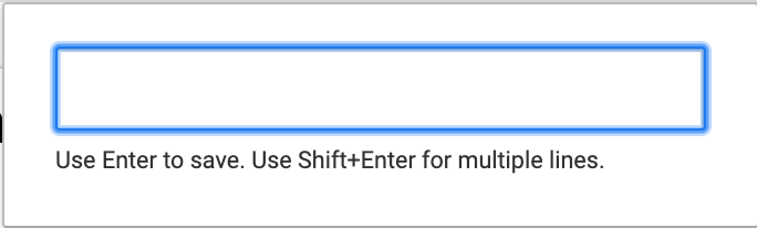 Screenshot of text box to type word for word art